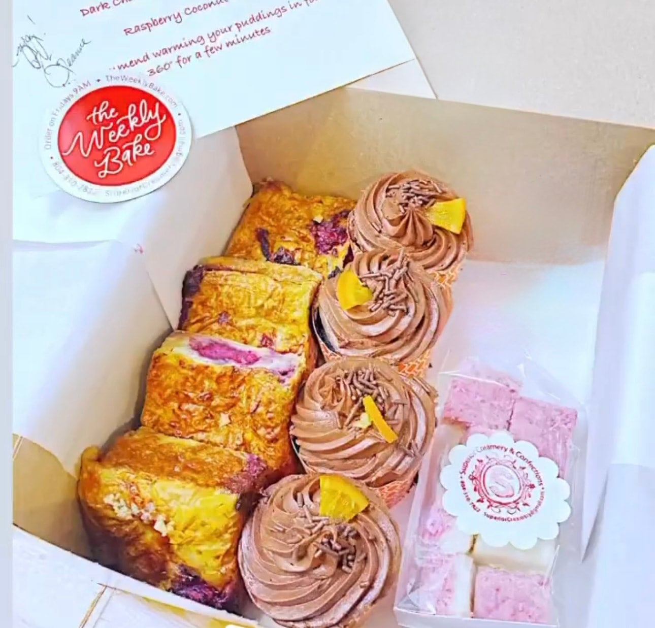 The Weekly Bake Bake Bake Box - Delivery w/in 20 Mile Radius of 23223 ...